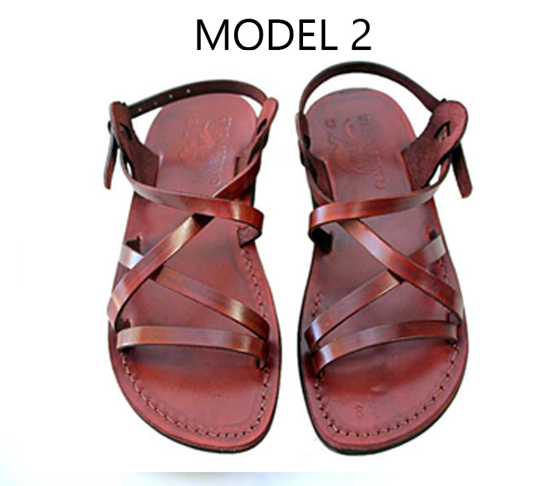 Original Jerusalem Biblical Jesus Leather Sandals Handmade for Man ...