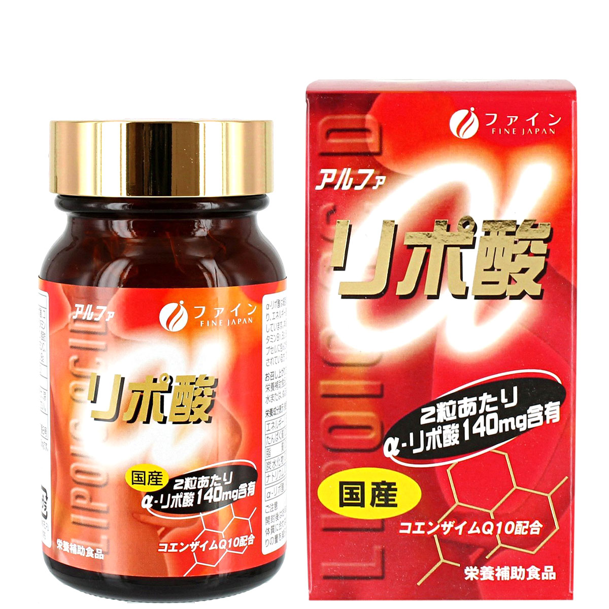 Alpha Lipoic Acid, Coenzyme Q10, Vitamin B Supplement (78 Capsules