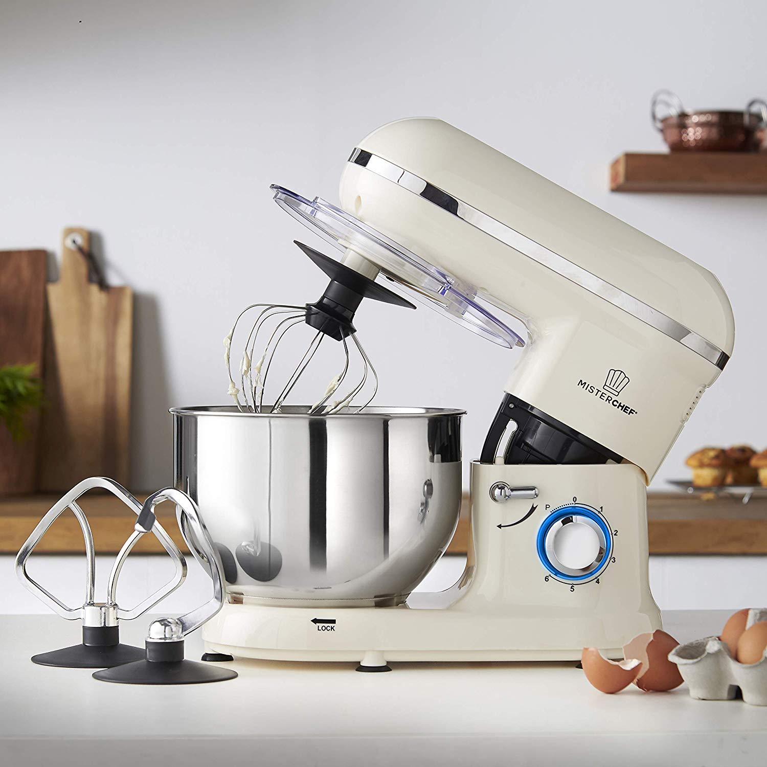 MisterChef® Powerful & Professional Electric Kitchen Food Stand Mixer