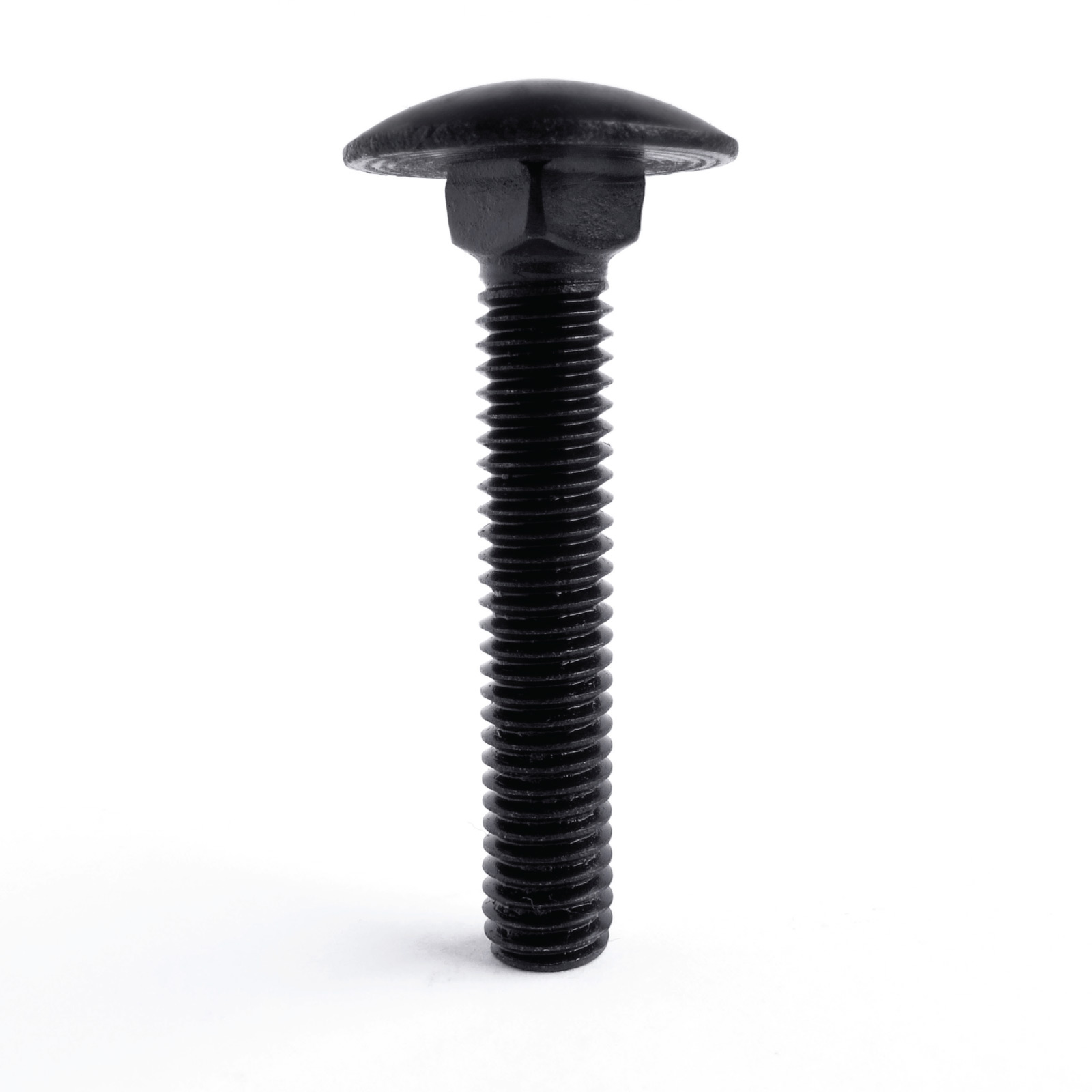 M6 Black Stainless Steel Carriage Bolts Cup Square Coach Screws From