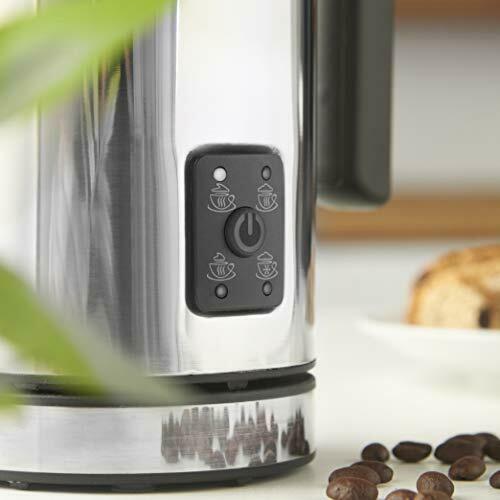 MisterChef® Large Electric Milk Warmer & Coffee Frother Whisk Aerolatte