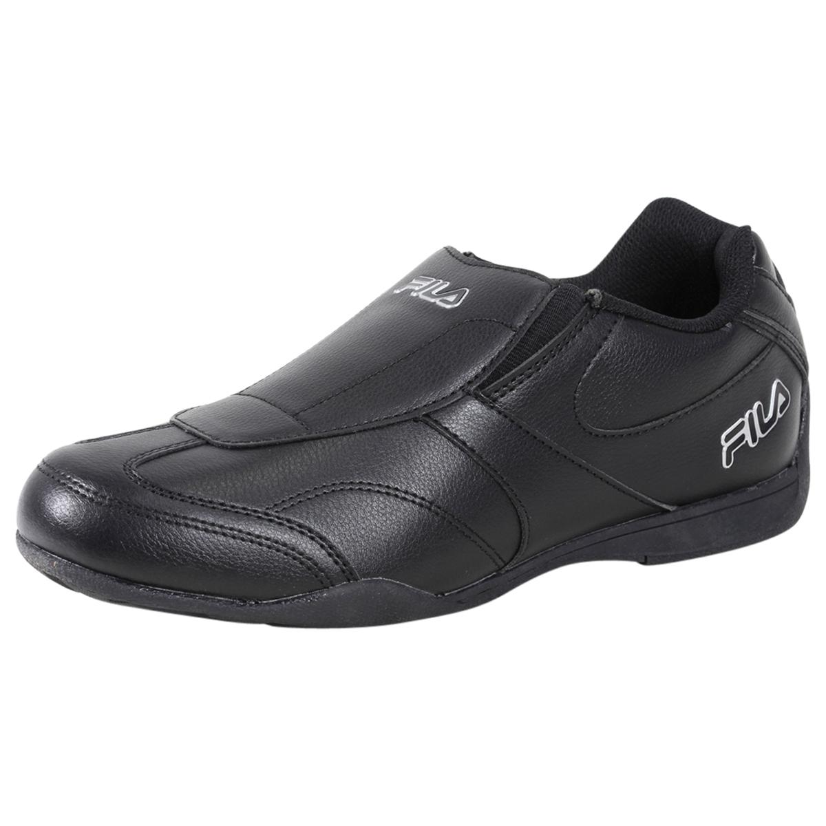 fila panelled slip on shoes