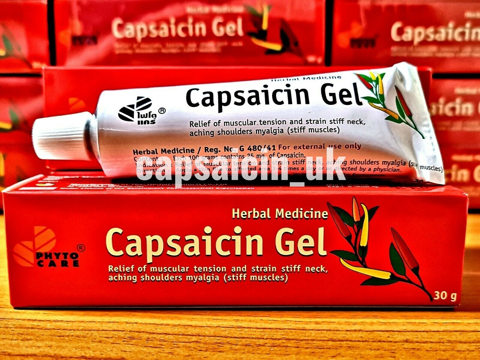 Capsaicin Gel Rheumatoid Arthritis Osteoarthritis Capsicum