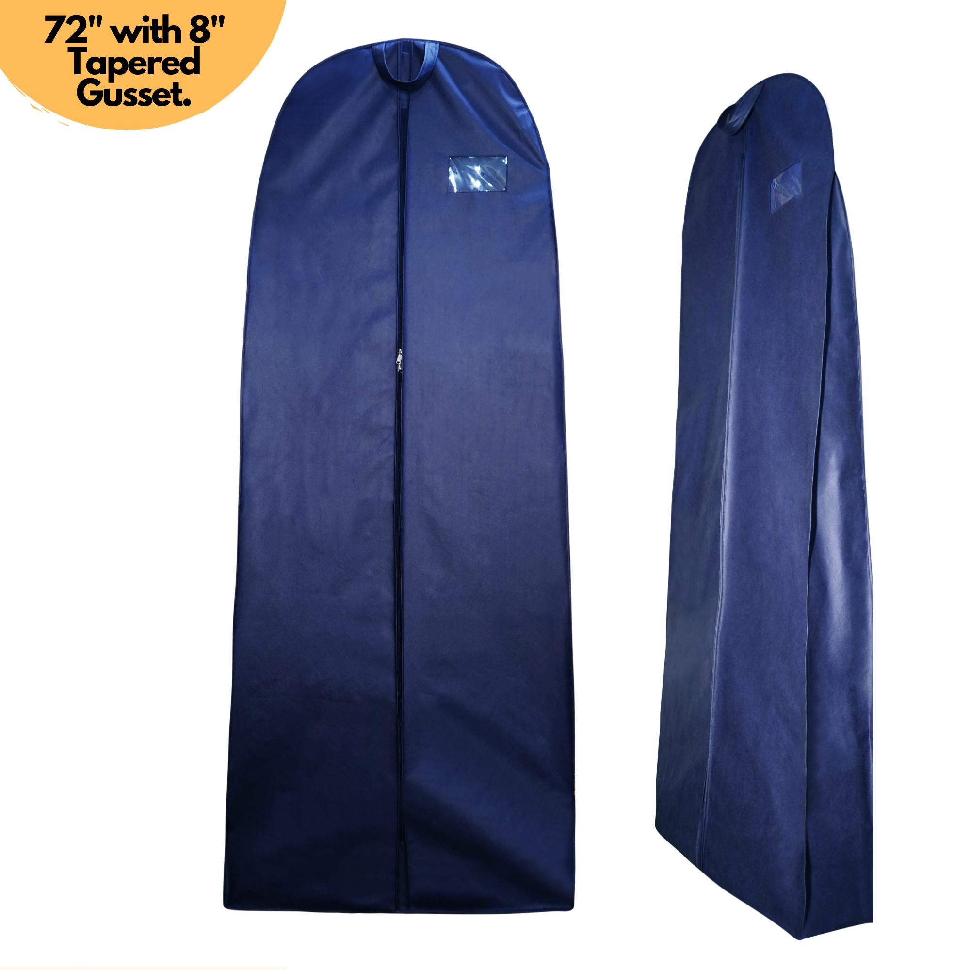 Breathable 72" Long Wedding Dress Cover Prom Bridal Gown Garment